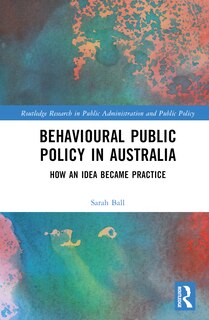 Couverture_Behavioural Public Policy in Australia