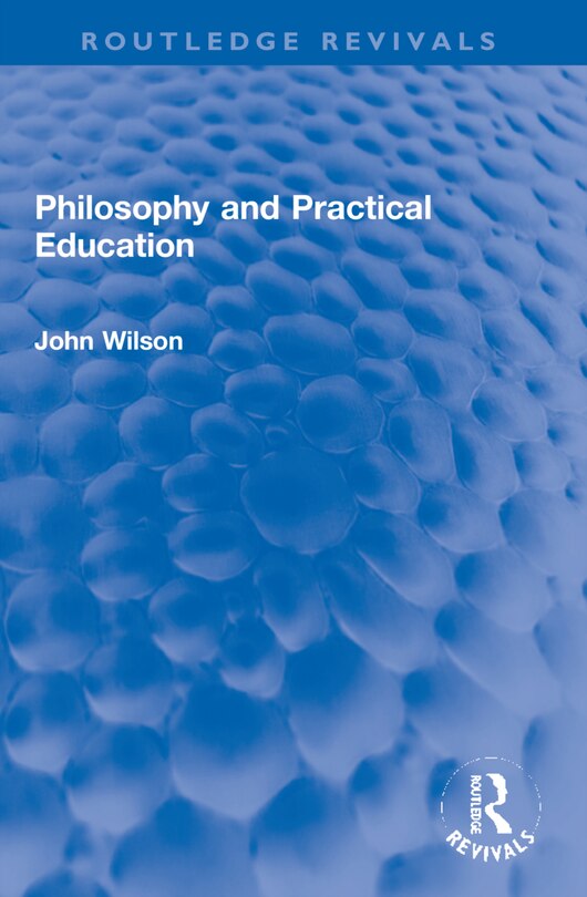 Front cover_Philosophy and Practical Education