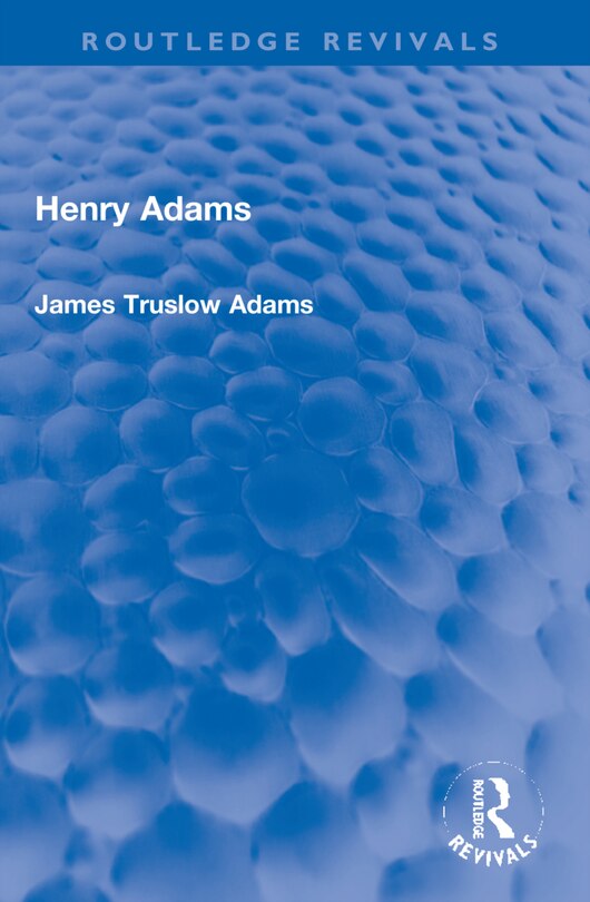 Front cover_Henry Adams