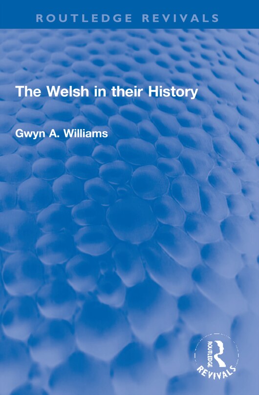 Front cover_The Welsh in their History