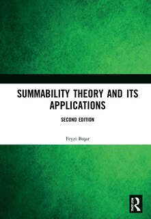 Front cover_Summability Theory And Its Applications