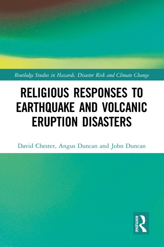 Front cover_Religious Responses to Earthquake and Volcanic Eruption Disasters