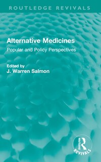 Front cover_Alternative Medicines