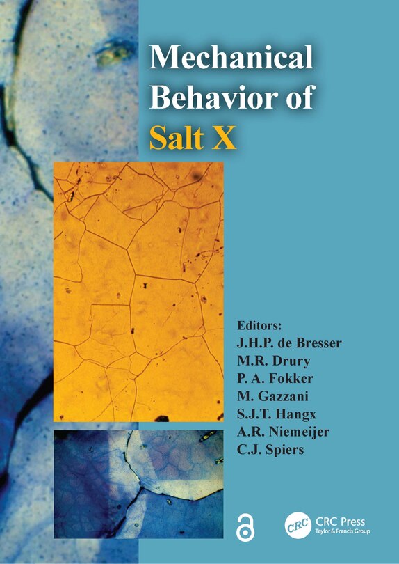 Front cover_The Mechanical Behavior of Salt X