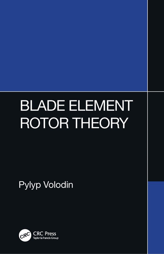 Front cover_Blade Element Rotor Theory