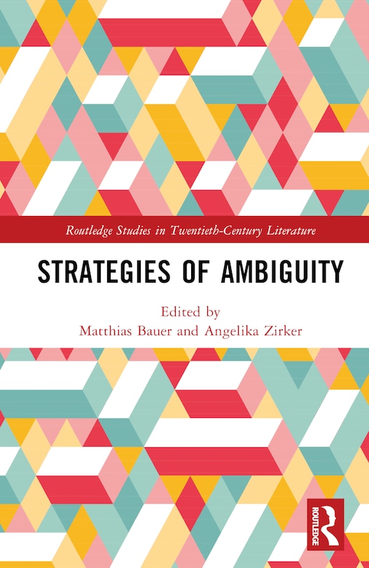 Front cover_Strategies of Ambiguity