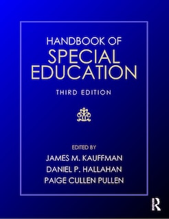 Front cover_Handbook of Special Education