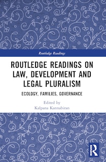 Couverture_Routledge Readings on Law, Development and Legal Pluralism