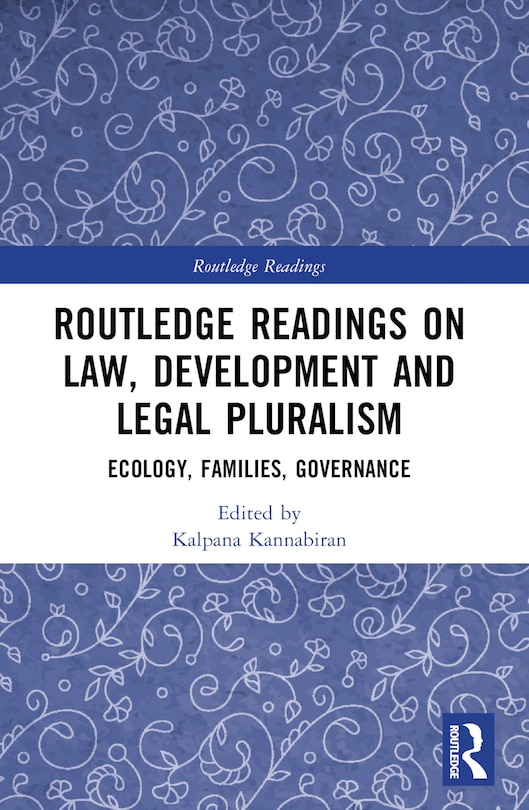 Couverture_Routledge Readings on Law, Development and Legal Pluralism