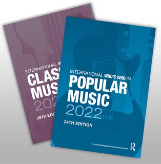 Front cover_The International Who's Who in Classical/Popular Music Set 2022