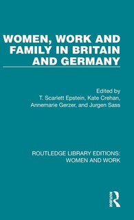 Front cover_Women, Work and Family in Britain and Germany