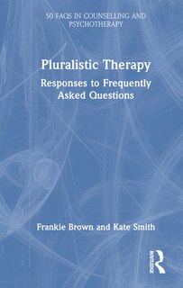 Front cover_Pluralistic Therapy