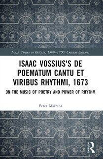 Couverture_Isaac Vossius's De poematum cantu et viribus rhythmi, 1673