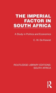 Couverture_The Imperial Factor in South Africa