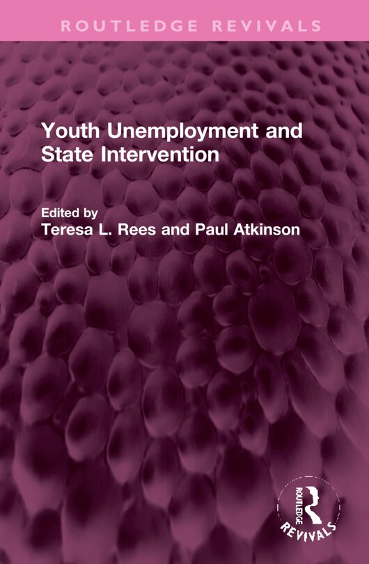 Couverture_Youth Unemployment And State Intervention