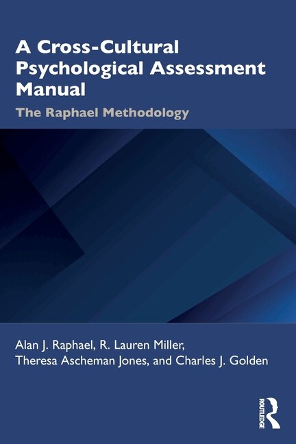 Front cover_A Cross-Cultural Psychological Assessment Manual