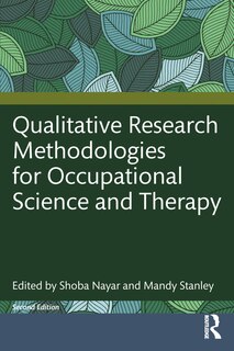 Front cover_Qualitative Research Methodologies for Occupational Science and Occupational Therapy