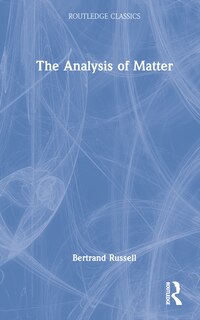 Front cover_The Analysis of Matter