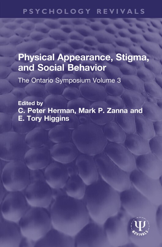 Couverture_Physical Appearance, Stigma, and Social Behavior