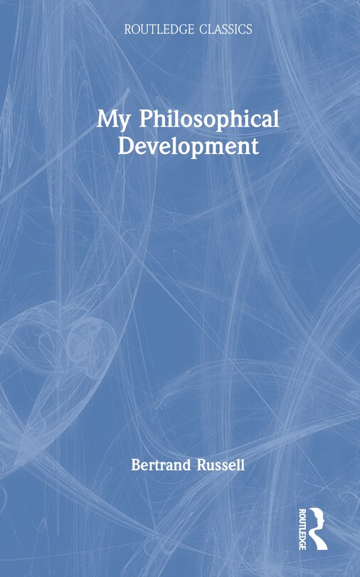 Front cover_My Philosophical Development