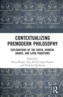 Front cover_Contextualizing Premodern Philosophy