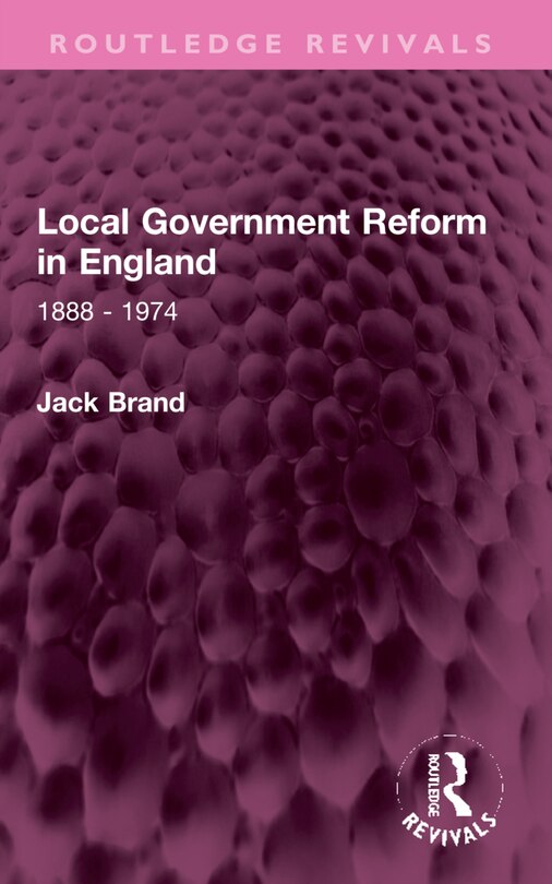 Front cover_Local Government Reform in England