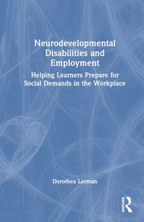 Couverture_Neurodevelopmental Disabilities and Employment
