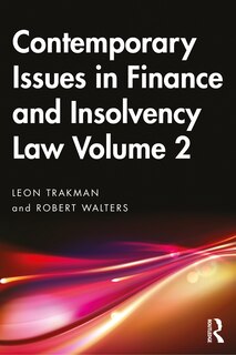 Front cover_Contemporary Issues In Finance And Insolvency Law Volume 2