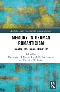 Front cover_Memory in German Romanticism