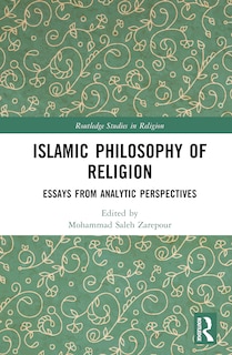 Front cover_Islamic Philosophy of Religion