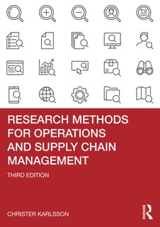 Front cover_Research Methods for Operations and Supply Chain Management