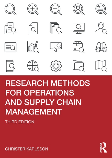 Front cover_Research Methods for Operations and Supply Chain Management