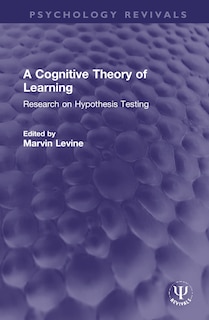 Couverture_A Cognitive Theory of Learning