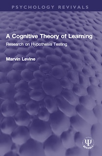 Couverture_A Cognitive Theory of Learning