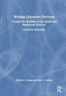 Couverture_Writing Literature Reviews