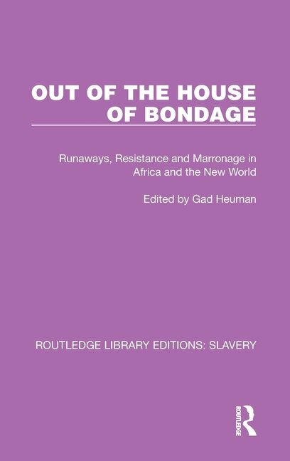 Couverture_Out of the House of Bondage