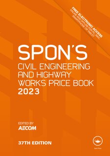 Front cover_Spon's Civil Engineering and Highway Works Price Book 2023