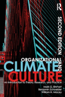 Front cover_Organizational Climate and Culture