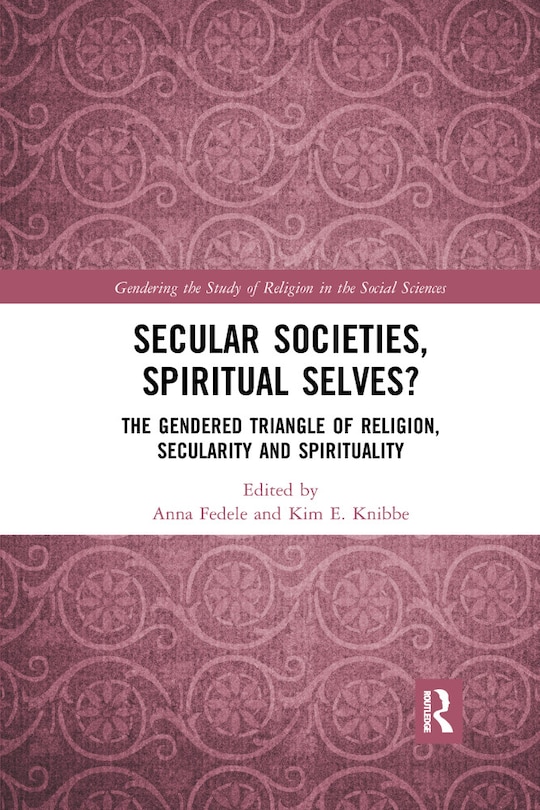 Front cover_Secular Societies, Spiritual Selves?
