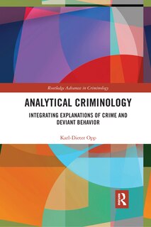 Front cover_Analytical Criminology