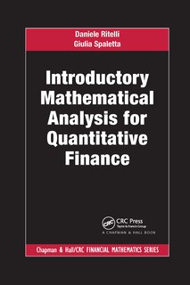 Couverture_Introductory Mathematical Analysis for Quantitative Finance