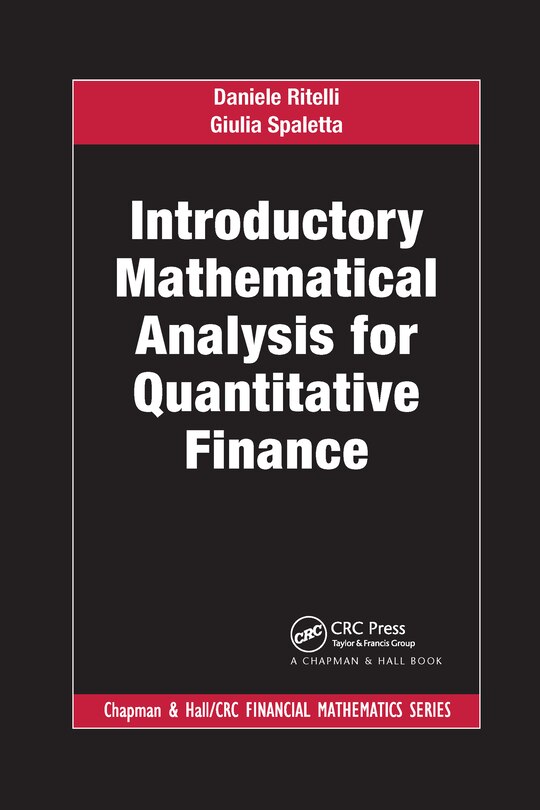 Couverture_Introductory Mathematical Analysis for Quantitative Finance