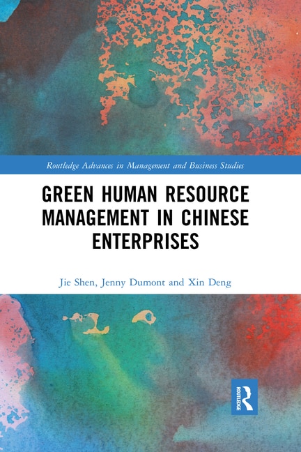 Front cover_Green Human Resource Management in Chinese Enterprises