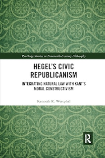 Front cover_Hegel's Civic Republicanism