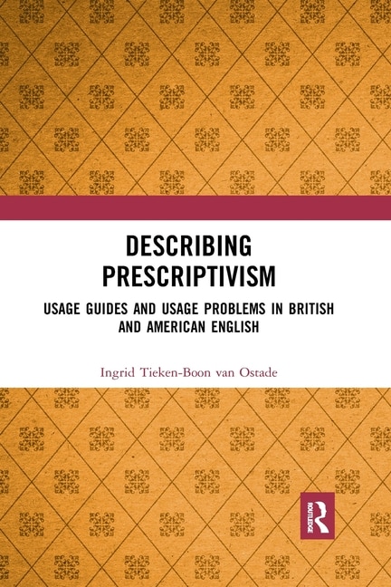 Front cover_Describing Prescriptivism