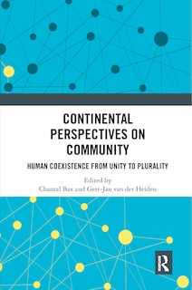 Front cover_Continental Perspectives on Community