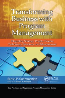 Front cover_Transforming Business with Program Management