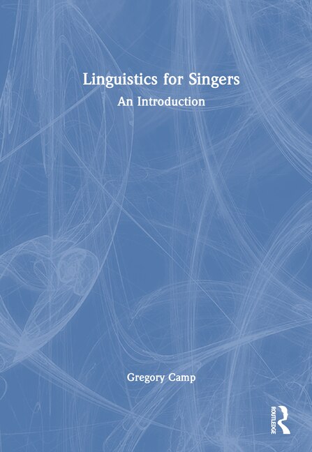 Front cover_Linguistics for Singers