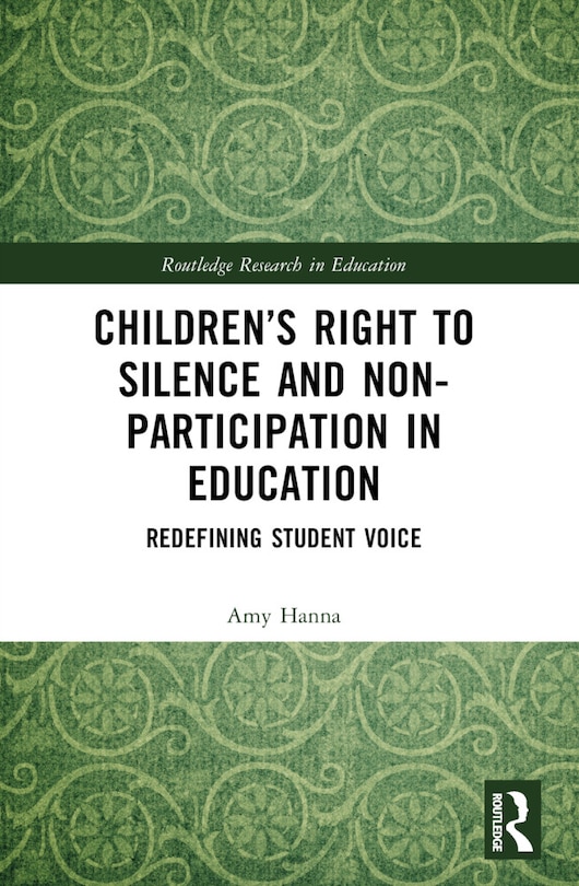 Couverture_Children's Right to Silence and Non-Participation in Education
