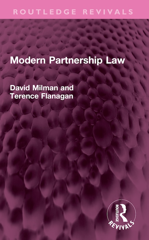 Couverture_Modern Partnership Law